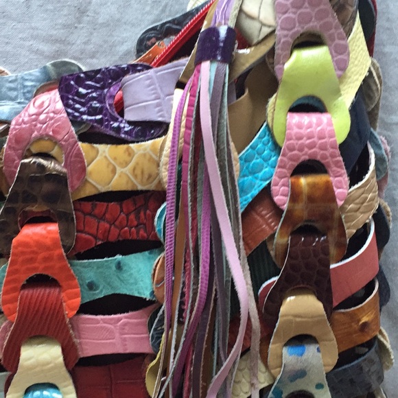 De.De Multicolored Leather Hobo - Picture 3 of 4